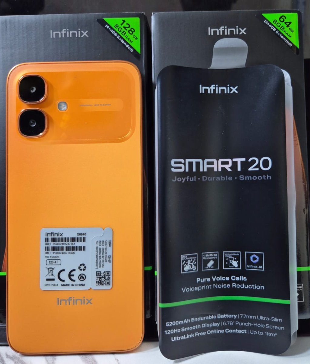 INFINIX SMART 20 – PUISSANT & ABORDABLE