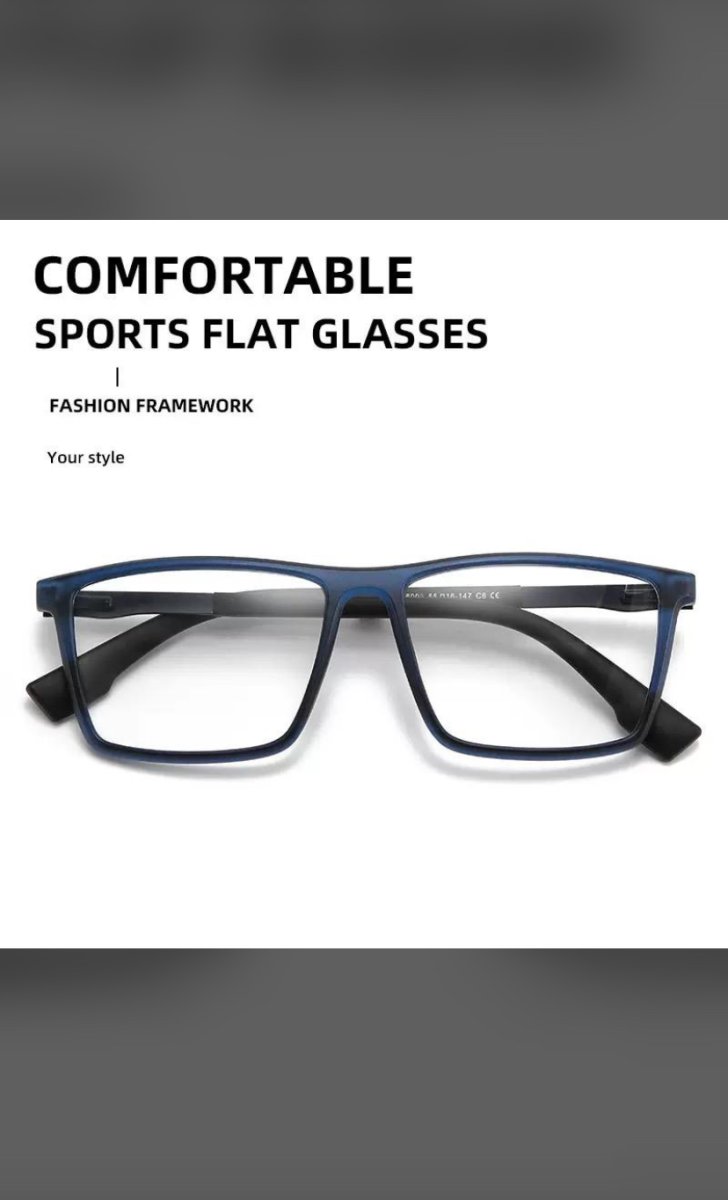 Lunettes anti reflet photochromique bleu et gris ✅
