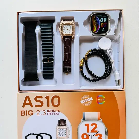 🎁⌚ COFFRET CADEAU AS10-BIG 2.3 – 3 STYLES EN UN SEUL COFFRET ! 💎🔥