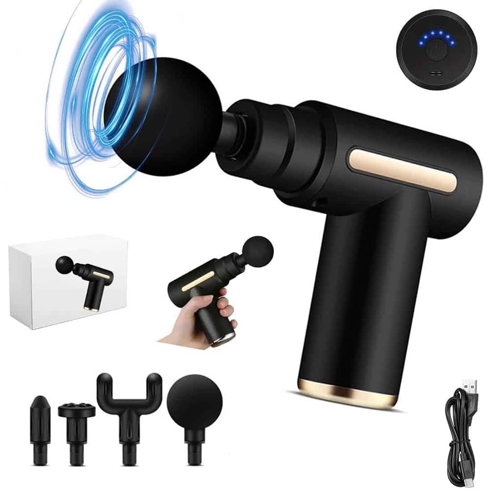 💆‍♂️💪 Pistolet de Massage Professionnel  🔥 Soulage vite les douleurs et la fatigue musculaire.
