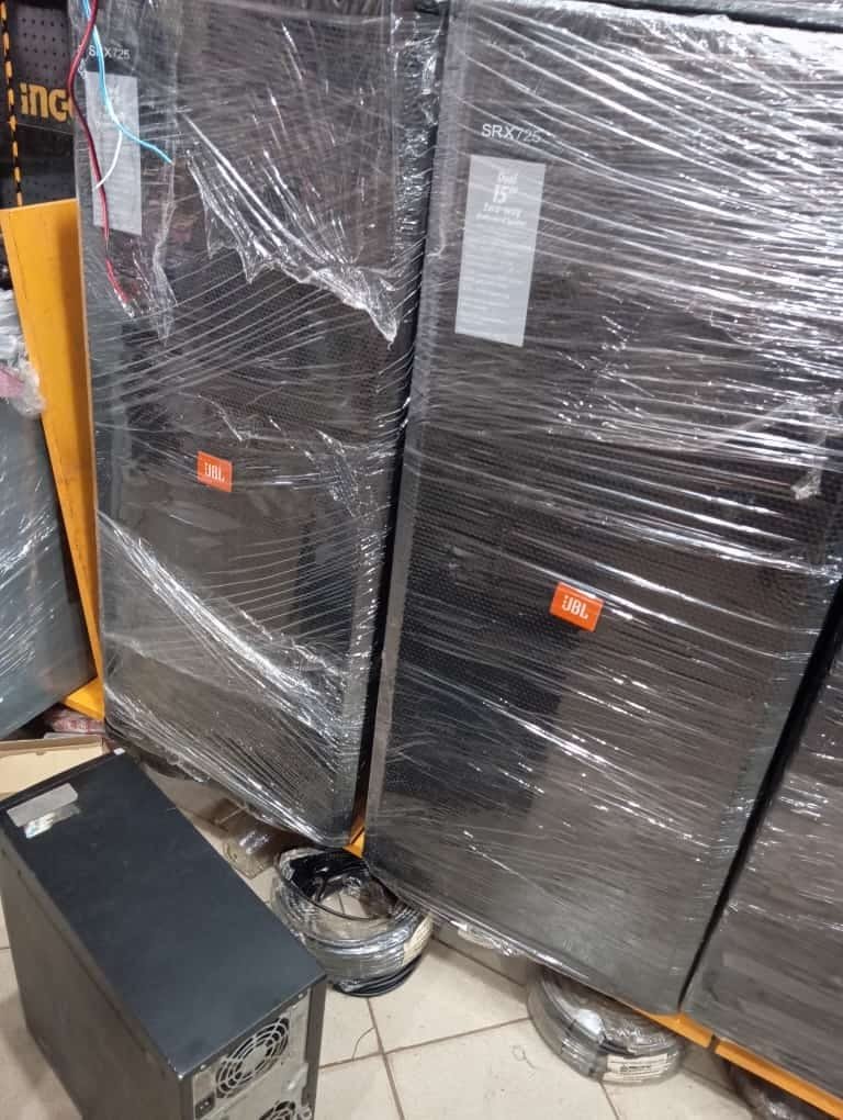 Deux baffle mixer ampile micro