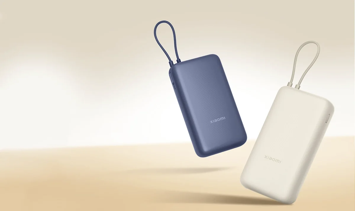 Xiaomi Power Bank 20000 (câble intégré)