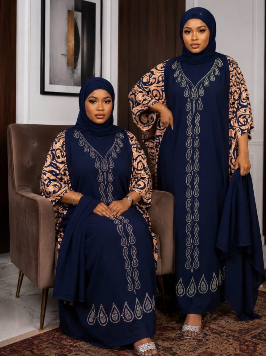 🆕🥰 ROBE-HIJAB AVEC FOULARD ASSORTI — ÉLÉGANCE, MODESTIE & CONFORT ✨👗