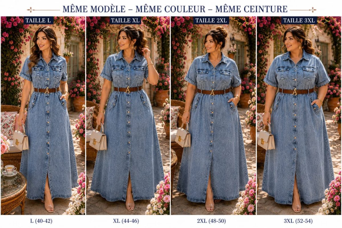 Jolie robes de jeans