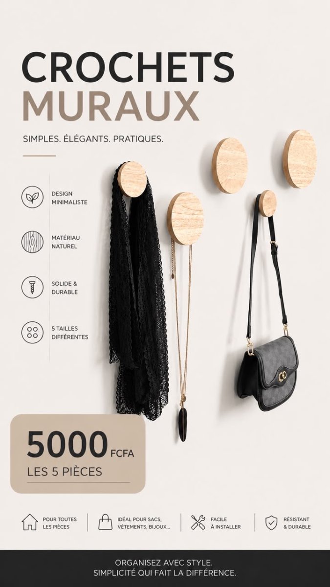 CROCHETS MURAUX