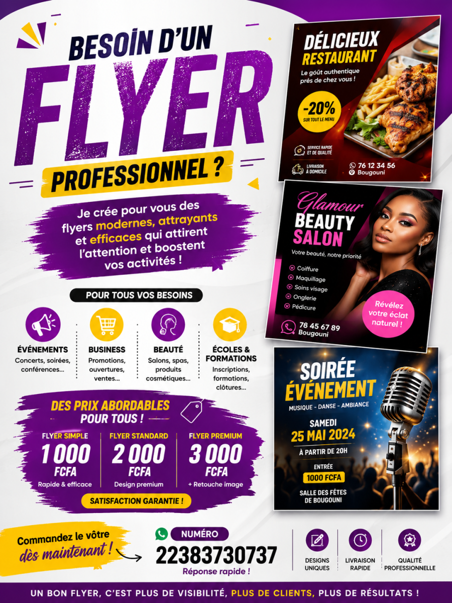 Besoin de FLYER
