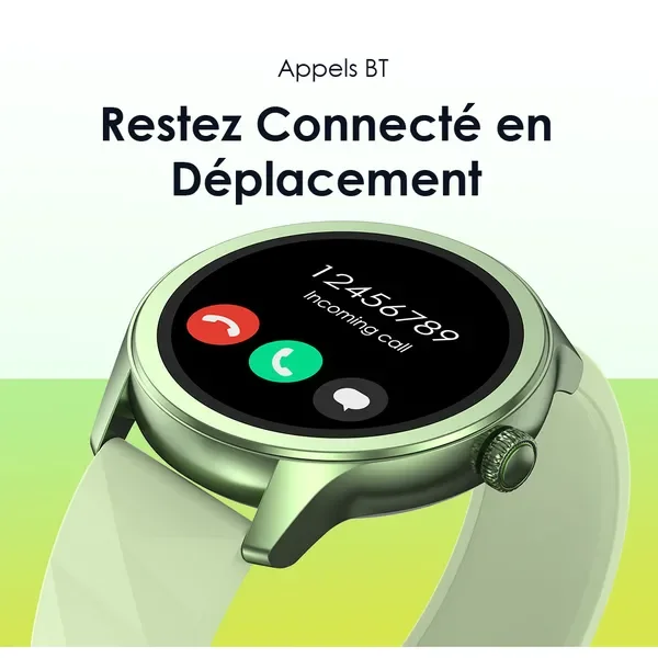 Oraimo Watch 2R Montre intelligente TFT IP68 de 1,39 pouces