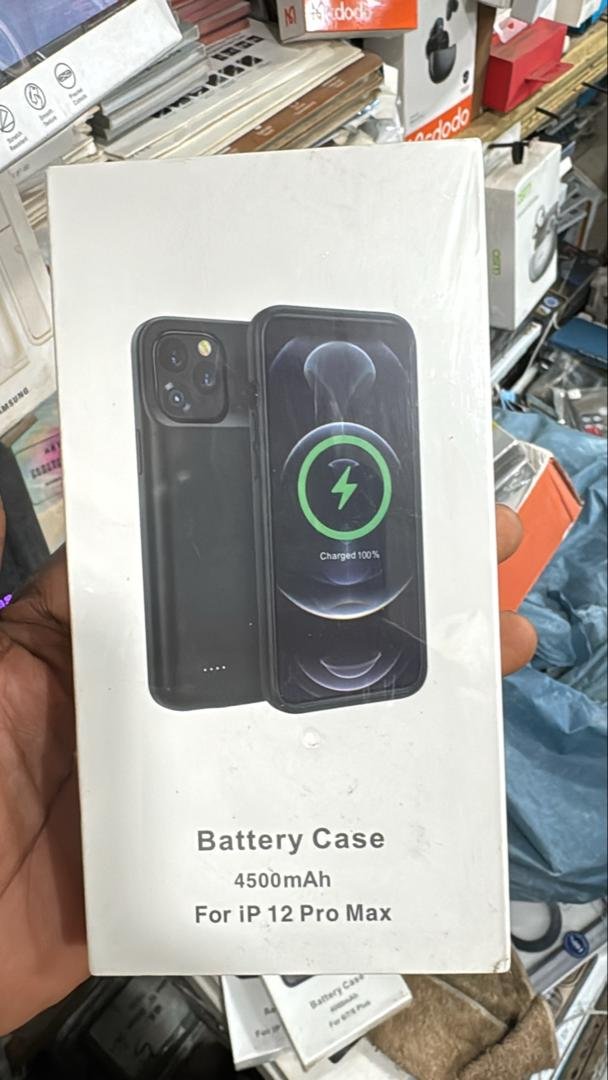 Coque batterie pour iPhone 12 Pro max - 4500 mAh -
