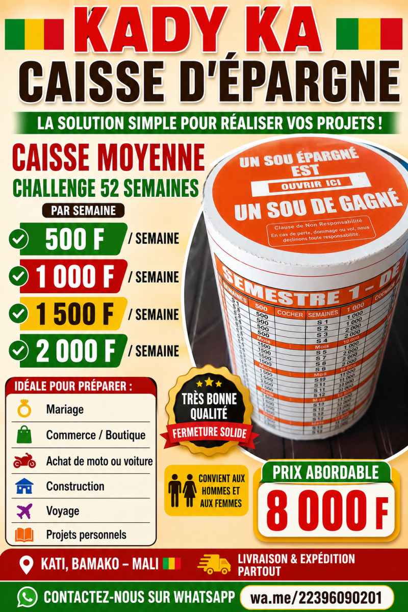 Kady ka caisse d epargne🇲🇱