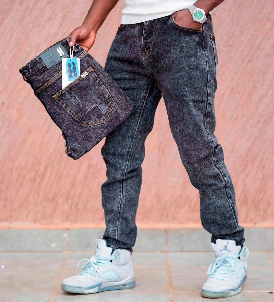 Jeans unique de très bonnes qualités slim premium