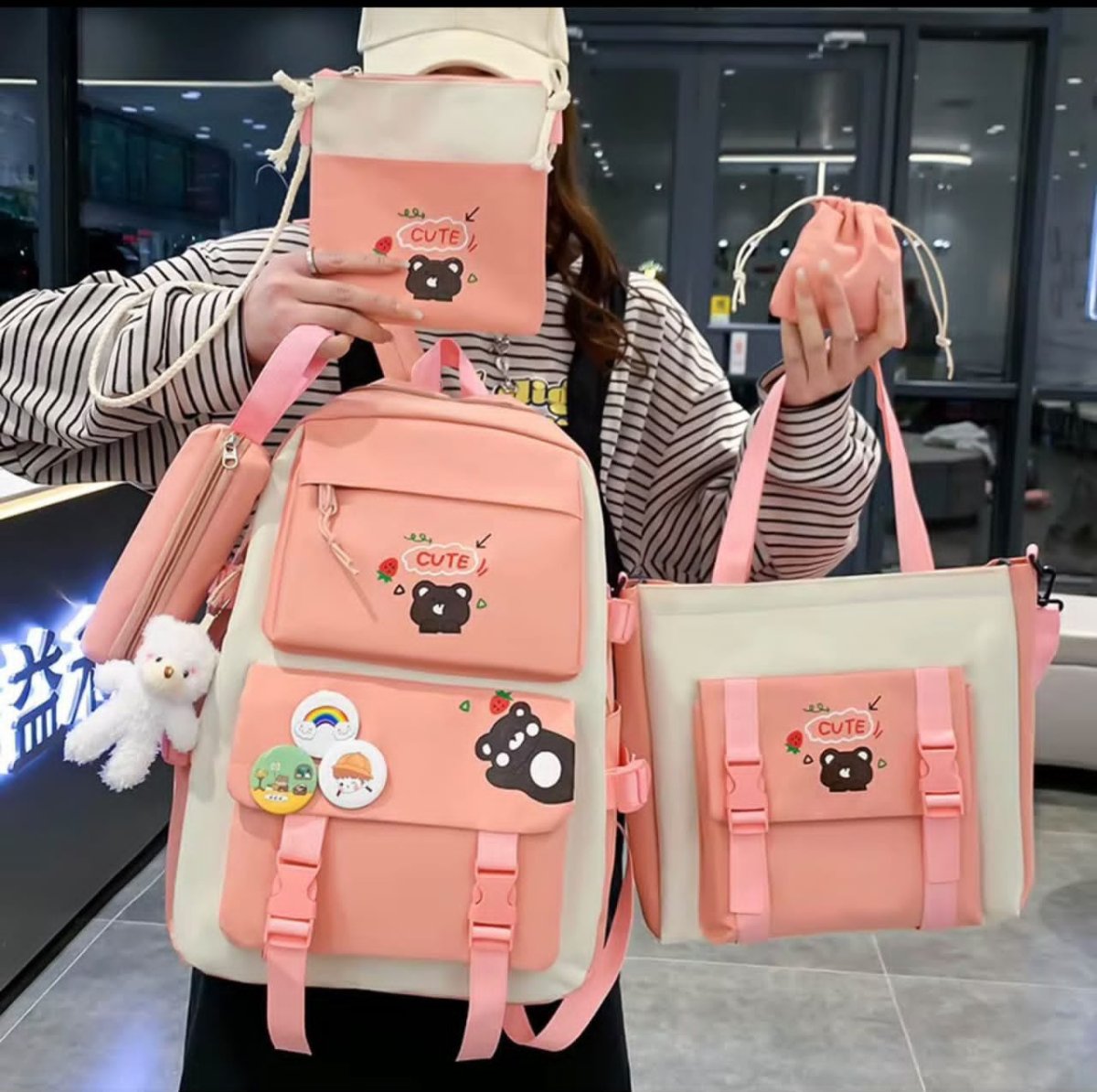 Nouvel arrivage de sac à dos original 5 pièces🥰🥰🥰