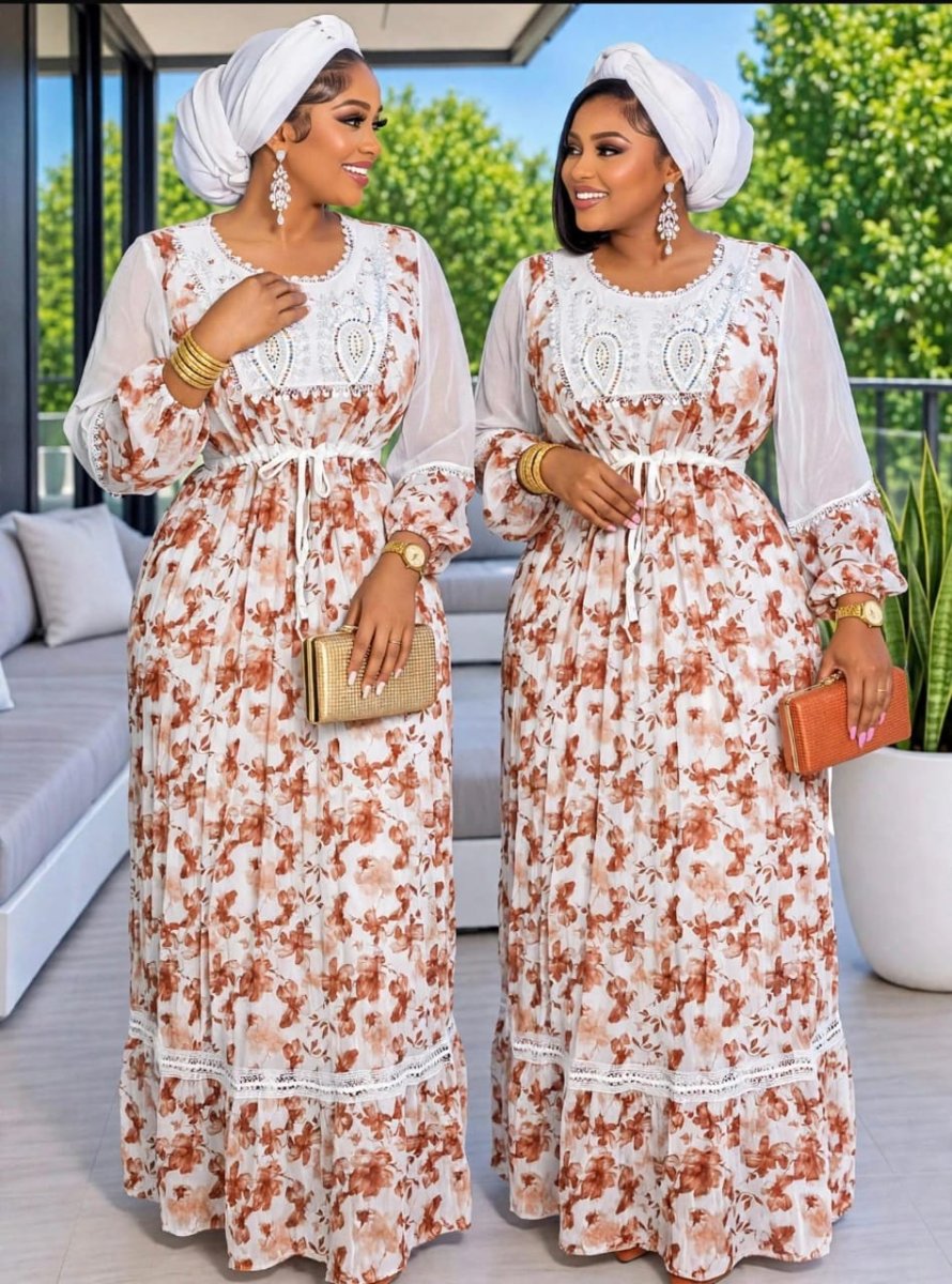 ROBE KASHKA AVEC LARGE FOULARD