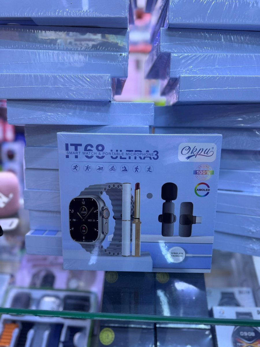 ⌚🎤💄 IT 68 ULTRA – LE COFFRET 3 EN 1 QUI COMBINE TECHNOLOGIE, CRÉATION DE CONTENU & BEAUTÉ ! ✨