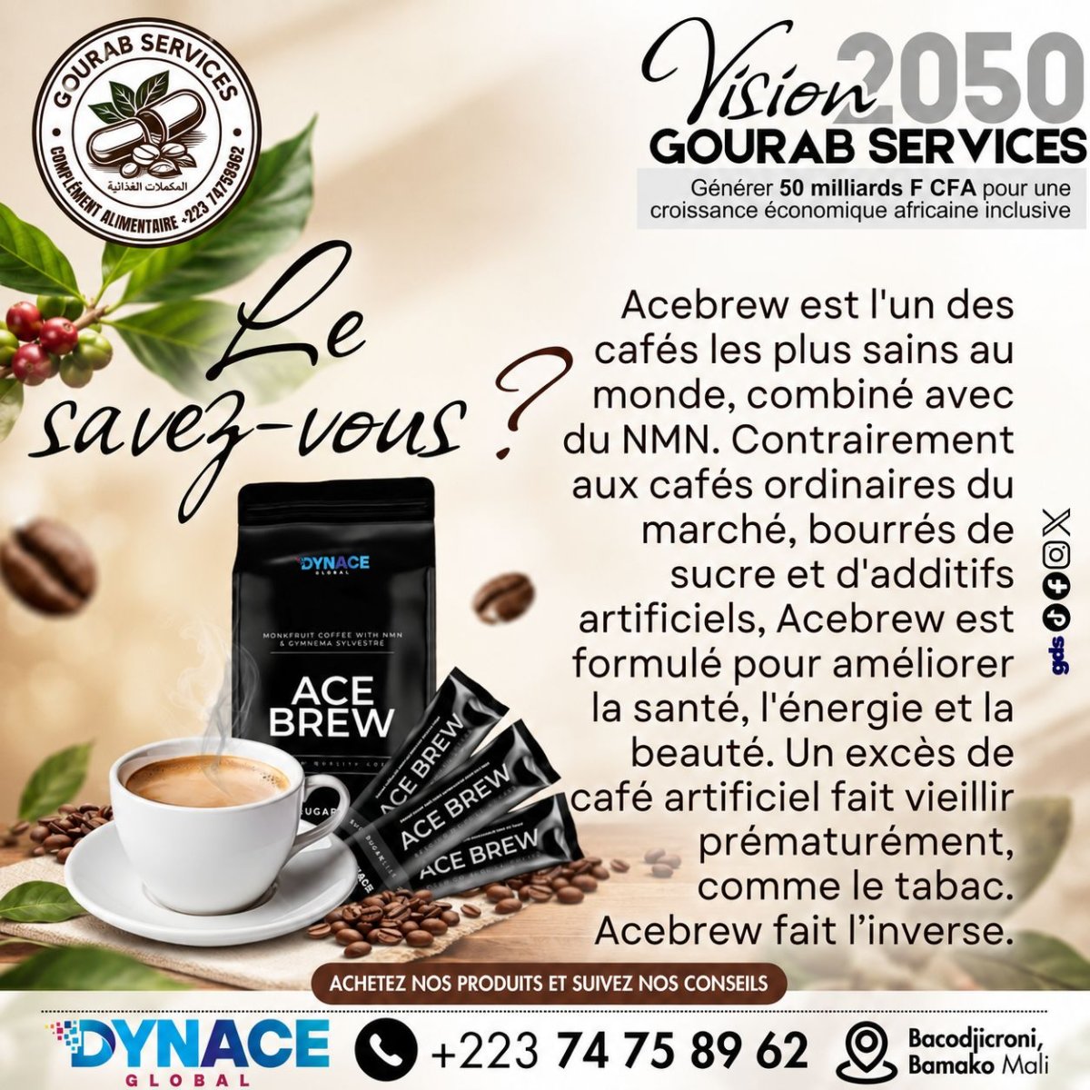 Dynace ACEBREW ( Café)