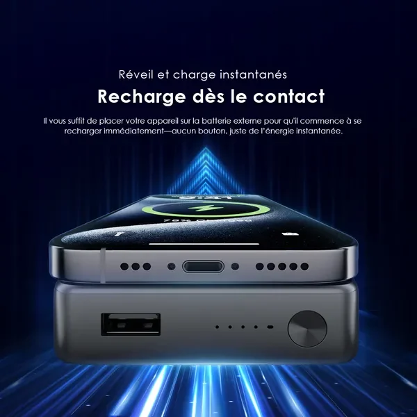 Oraimo MagPower 15 10000mAh 38.5W Wireless and Wired Power Bank
