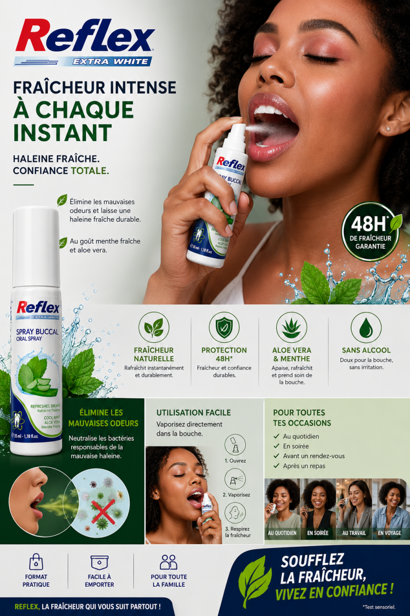 Parfum de bouche ( réflex)