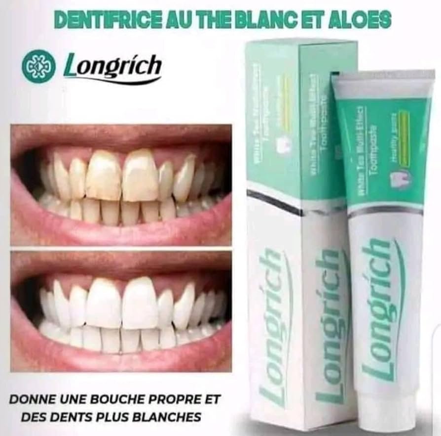 Pâte dentifrice Longrich, réparateur de dents