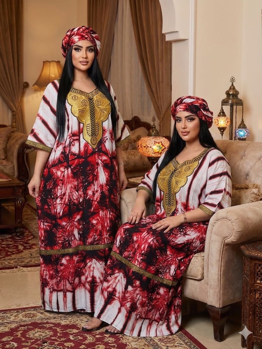 Robe kaskha en coton