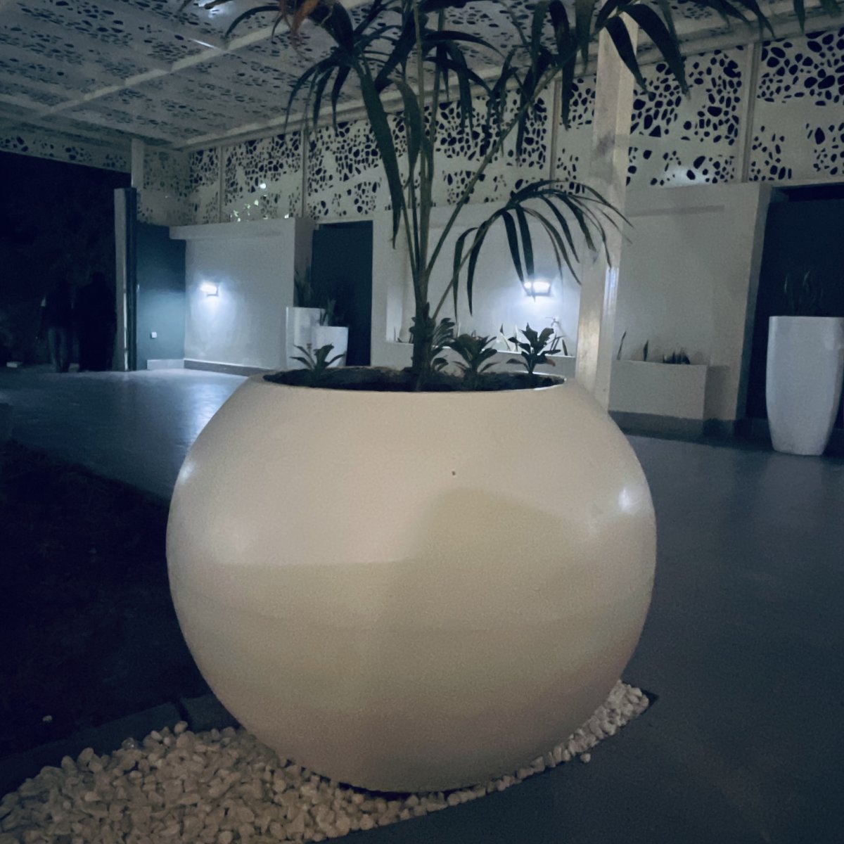 Pots de fleurs à Bamako