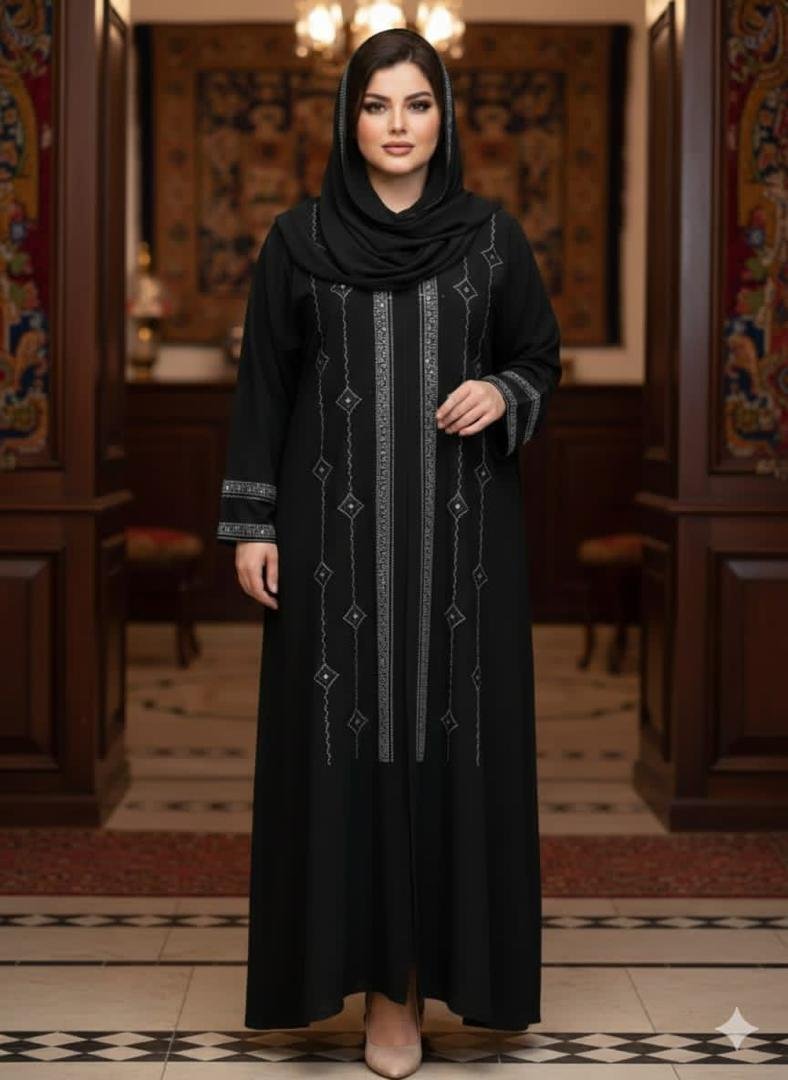 Abaya 2 pièces coton 💯