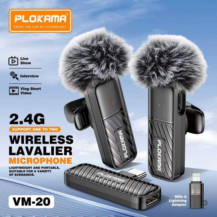Micro Cravate Sans Fil PLOKAMA VM-20
