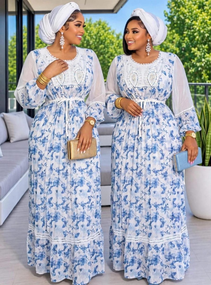 ROBE KASHKA AVEC LARGE FOULARD
