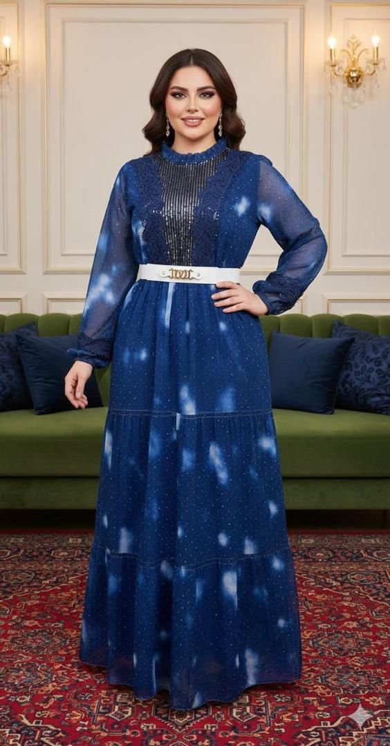 Robe turquoise coton 💯