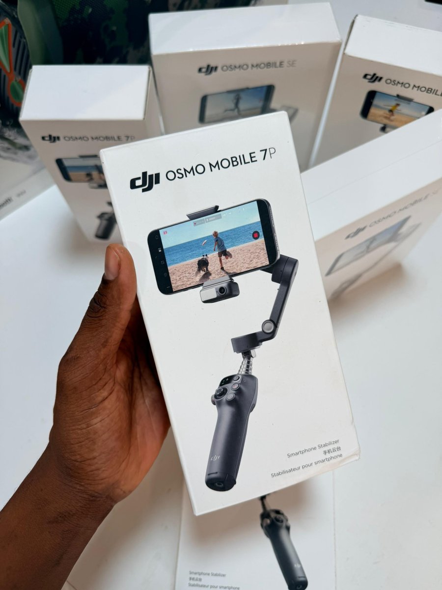 DJI Osmo Mobile 7P , Stabilisateur Nacelle, Android, Suivi natif, Éclairage, Nacelle pour téléphone à 3 axes, Lancement rapide, Édition en un seul clic,Barre d’extension et trépied intégrés