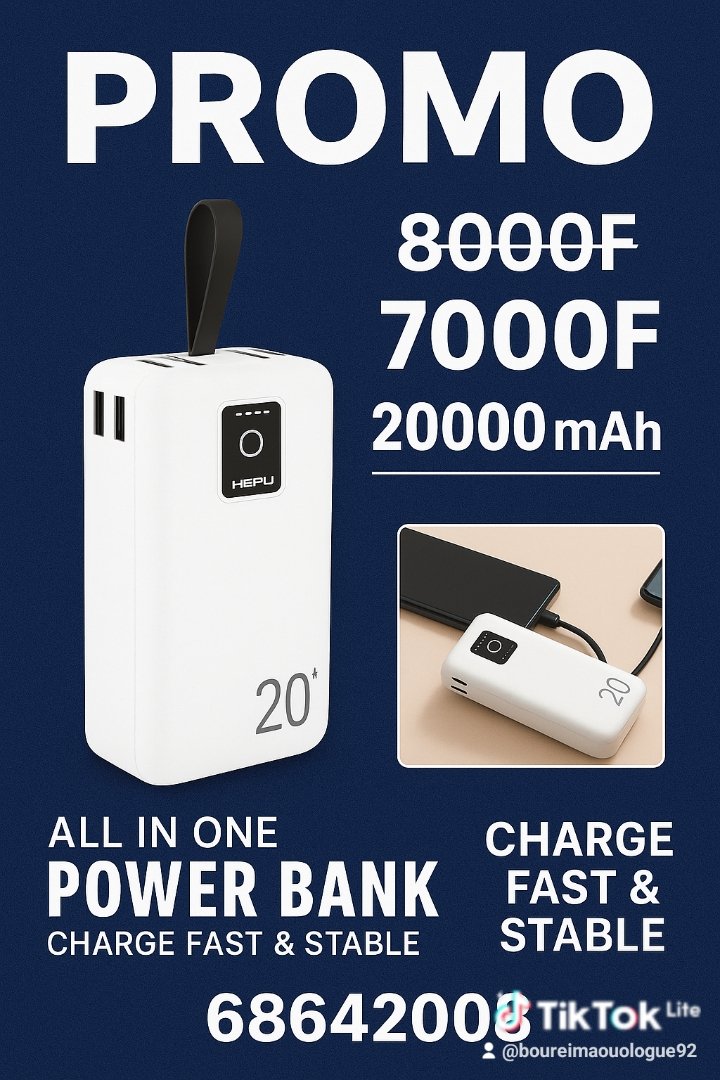 Power bank 20000Am