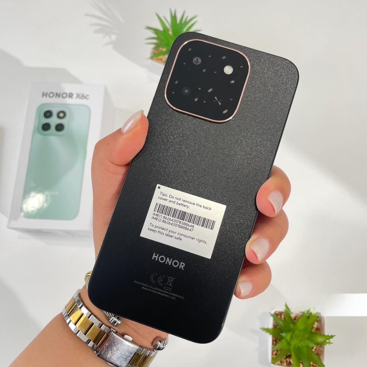 Honor X6c    256giga  Ram 6
