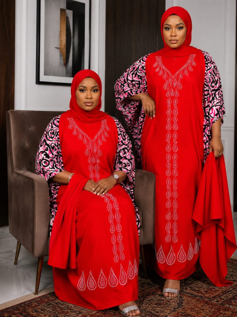 🆕🥰 ROBE-HIJAB AVEC FOULARD ASSORTI — ÉLÉGANCE, MODESTIE & CONFORT ✨👗