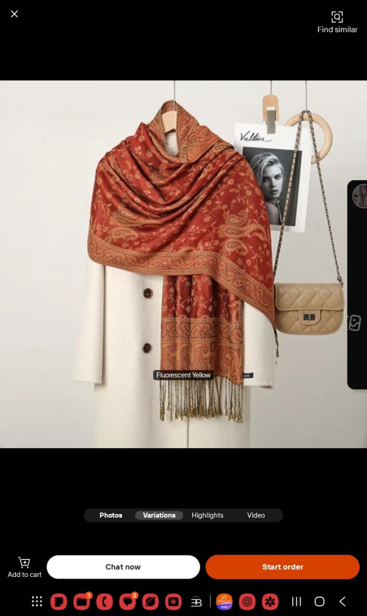 Voile Pashmina pas chère