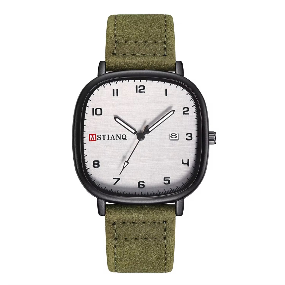 Montre à quartz cuir homme et femme