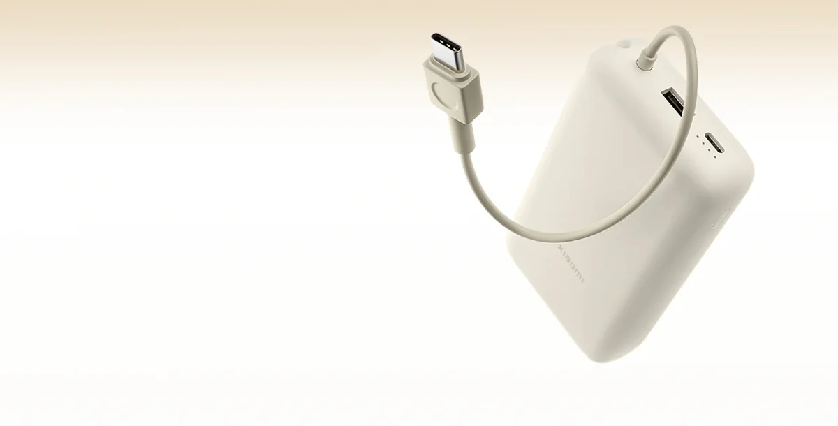 Xiaomi Power Bank 20000 (câble intégré)