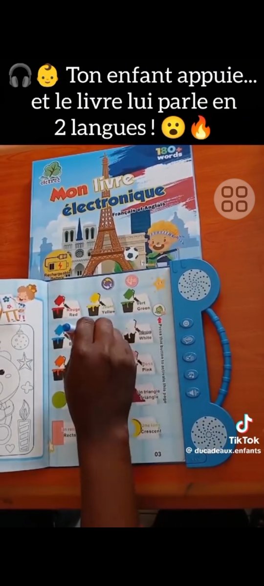 Livre electronique pour enfant