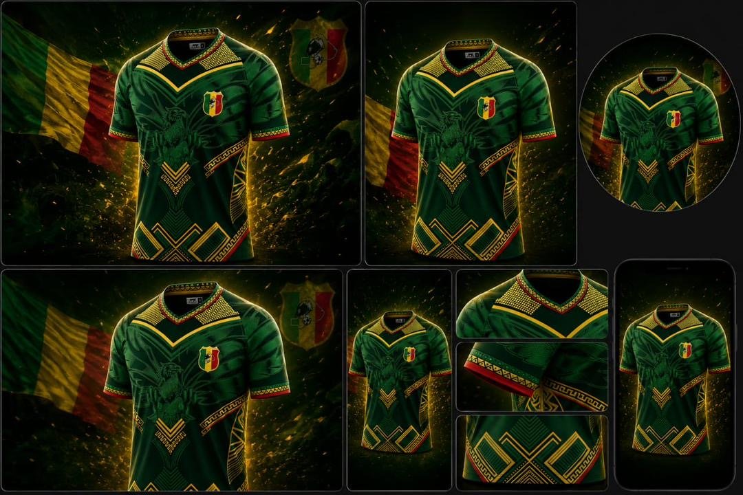Maillots aigles du Mali version players pro
