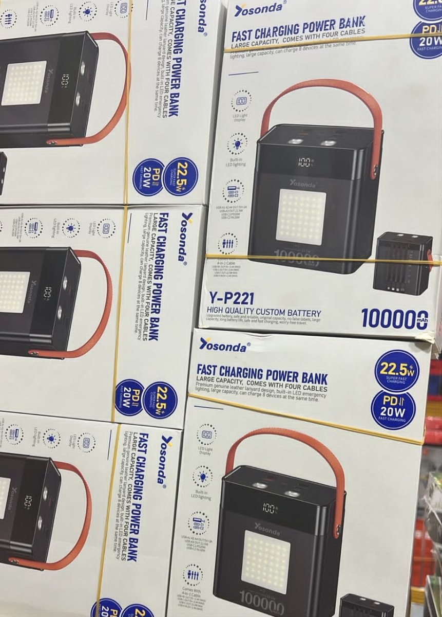 Power bank 100.000Ahm