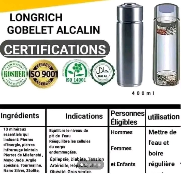 GOBELET ALKALIN