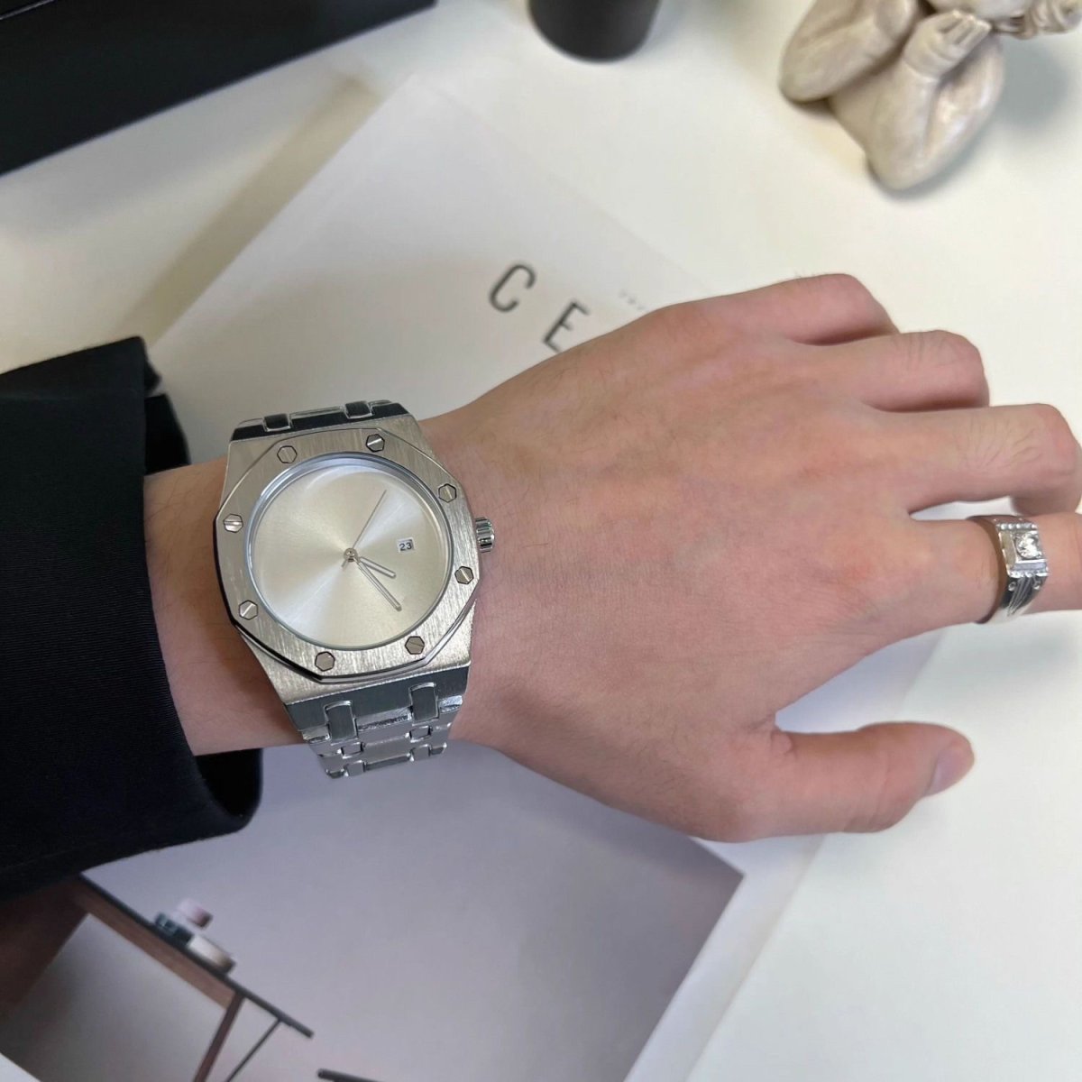 Montre acier inoxydable