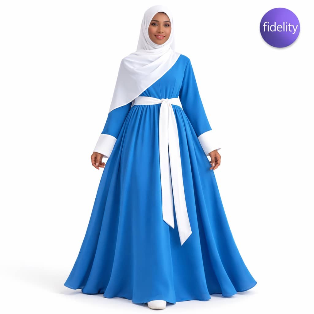 Robe longue ensemble