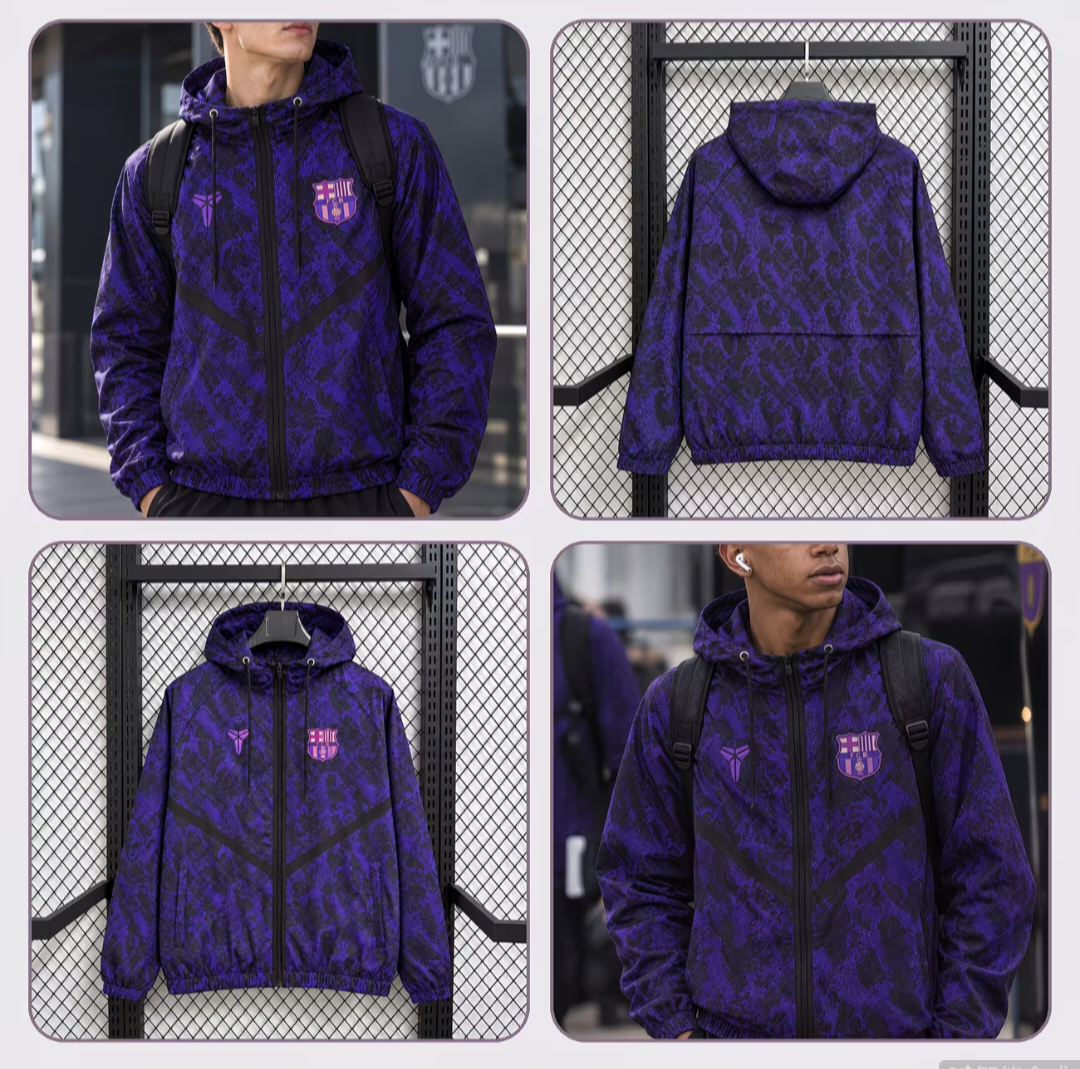 Veste Coupe-Vent FC Barcelone Édition Kobe