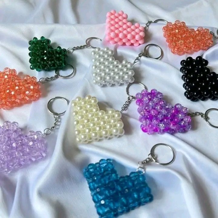 Porte clés en perles