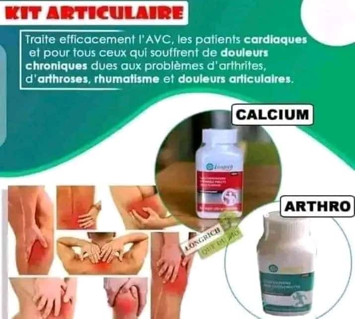 Artro+Calcium Longrich 💯 naturel