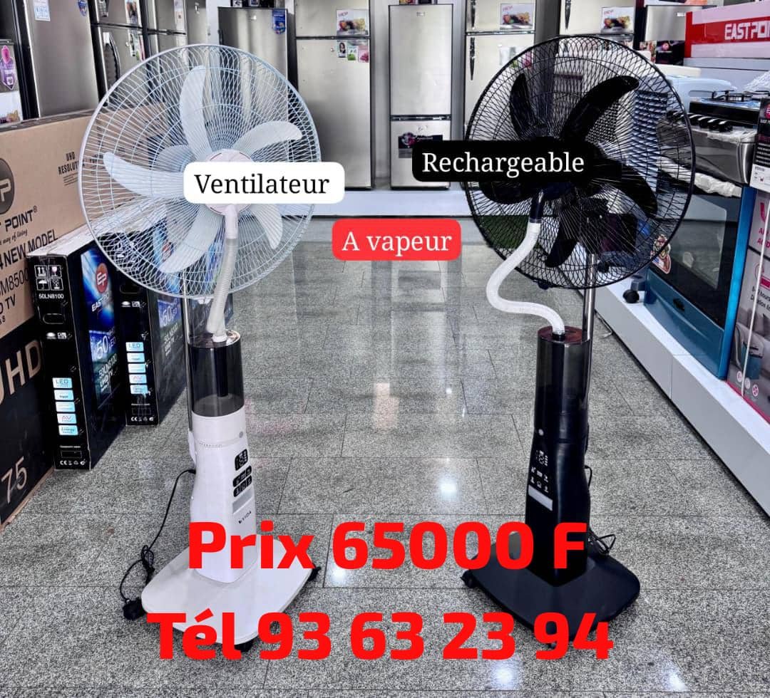VENTILATEUR À EAU RECHARGEABLE