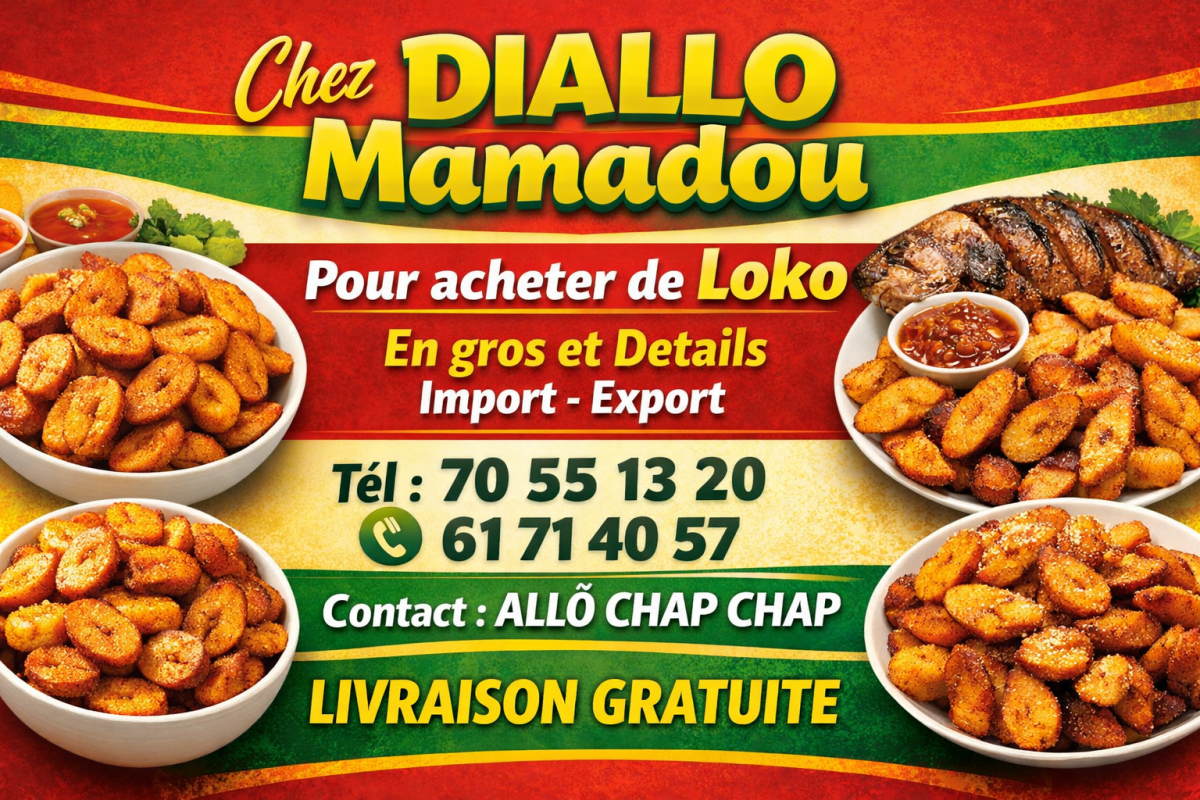 LOKO 🍌 Banane plantain 🍌