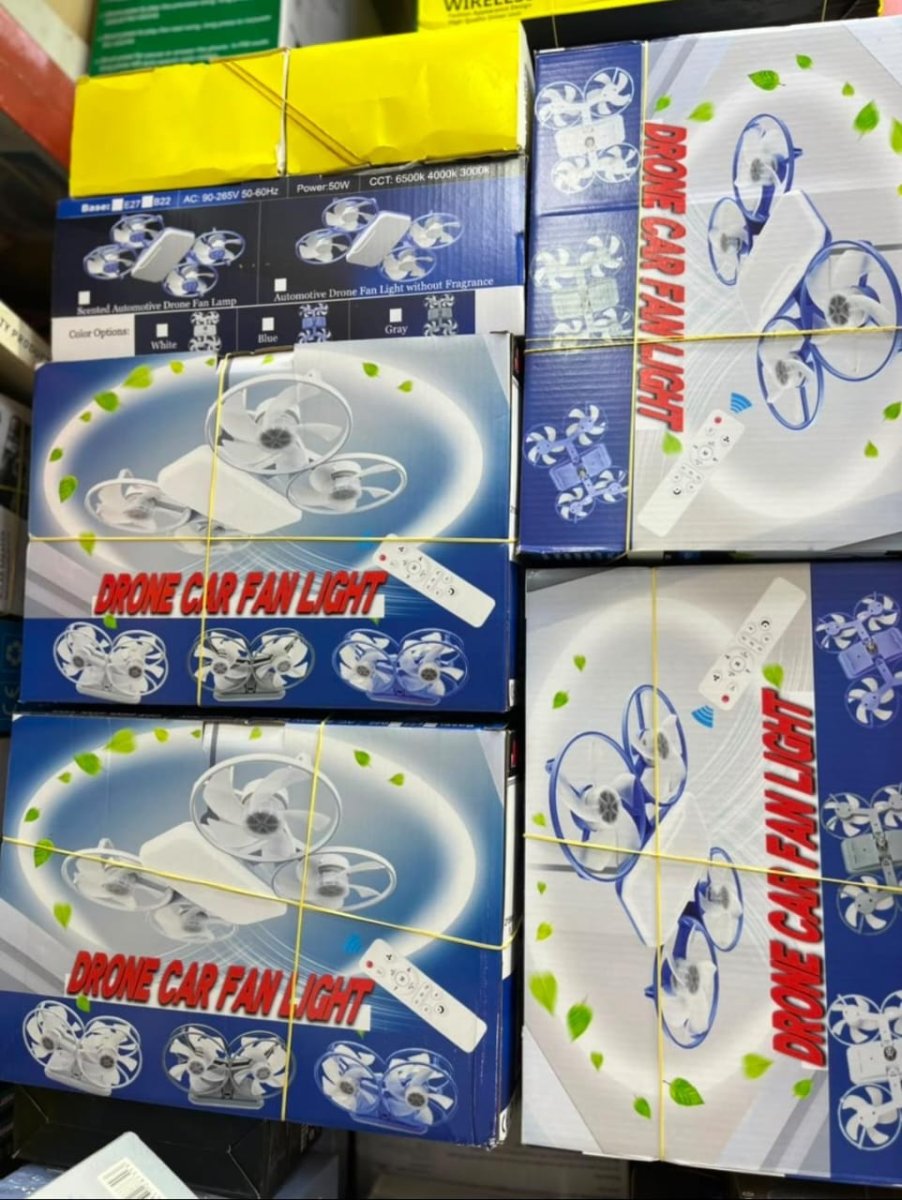 Ventilateur LED Plafonnier