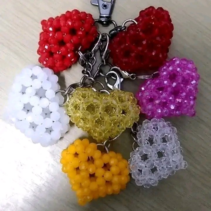 Porte clés en perles