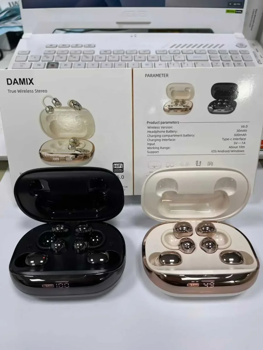 Bluetooth GT630S 4 oreillettes Bouclé d'oreille