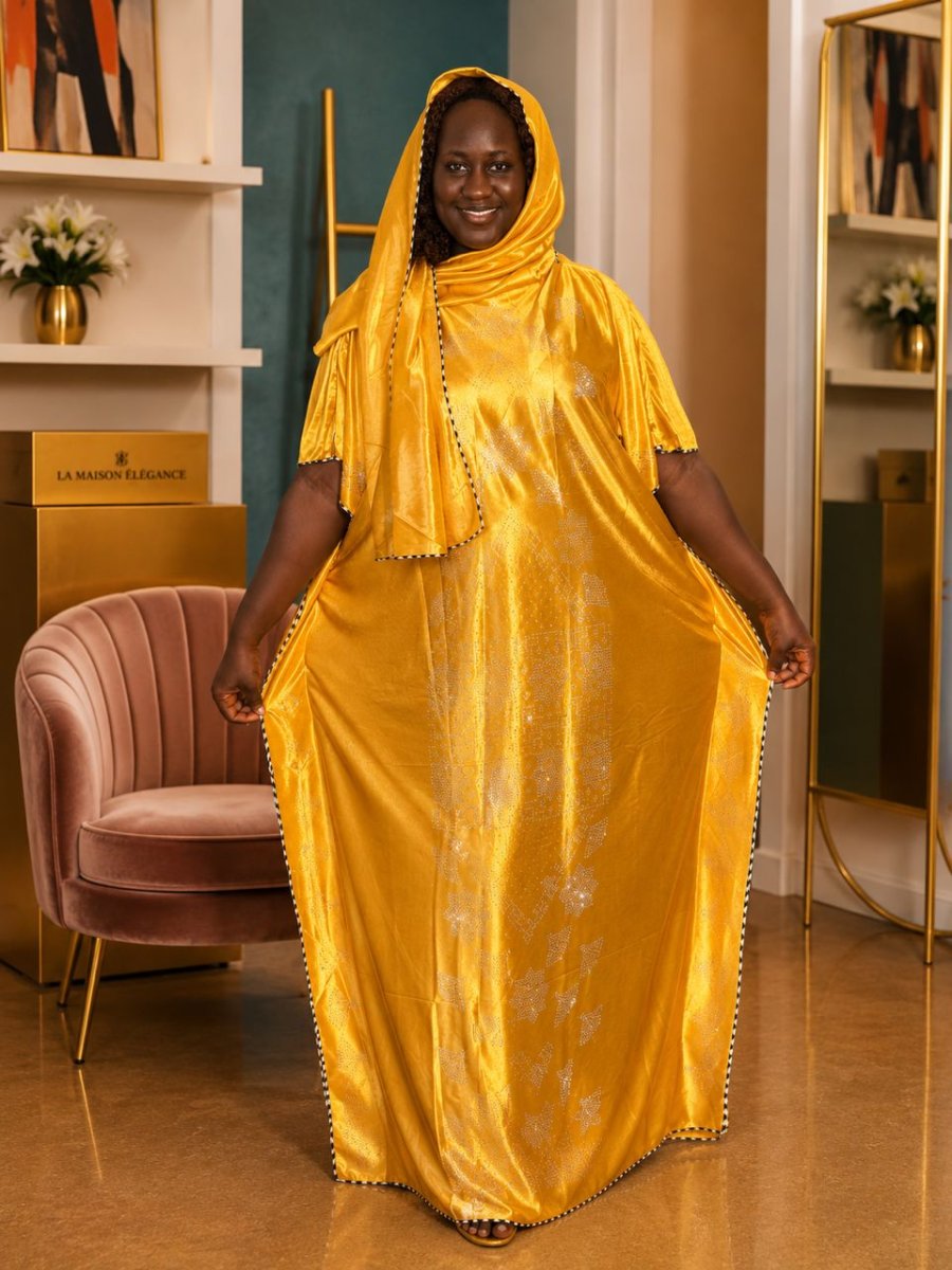 Nouvel arrivage des robes avec foulard