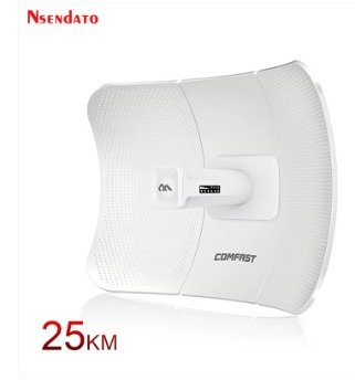 2 antennes Comfast CF-319A V2 point to point